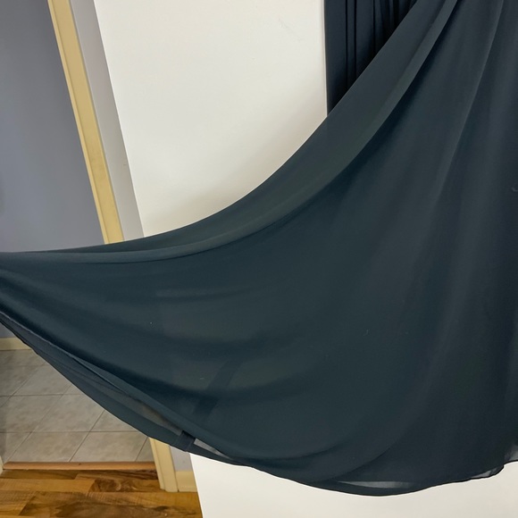 Vintage 80s Wayne Clark Chiffon Extra Wide Leg Pants Sz 26 - Picture 7 of 13